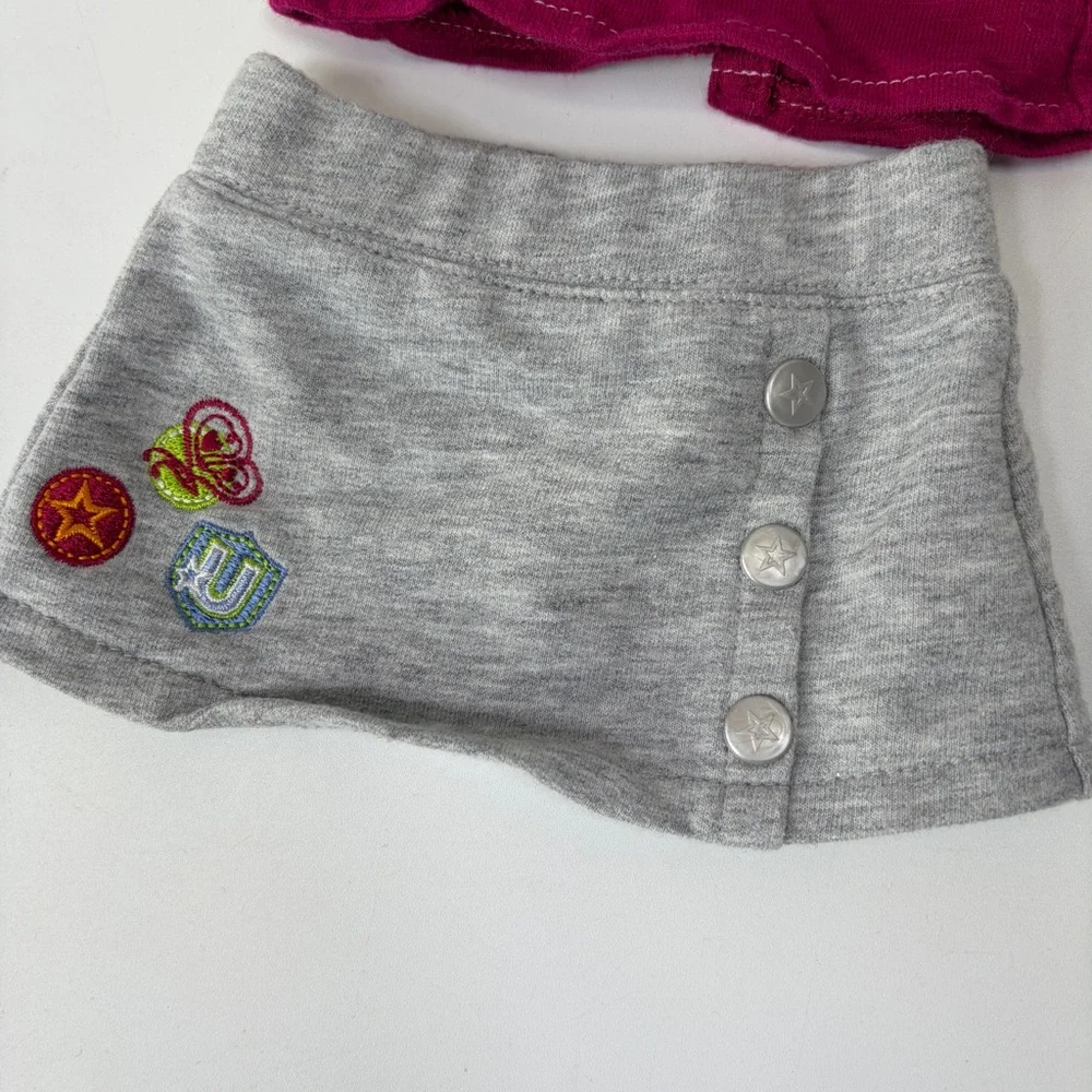 American Girl Fresh and Fun Innerstar U Outfit‎ Shirt and Skirt